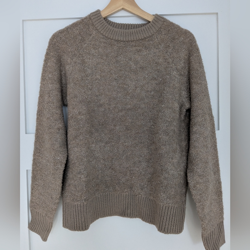 Joe Fresh Beige Boucle Knit Sweater